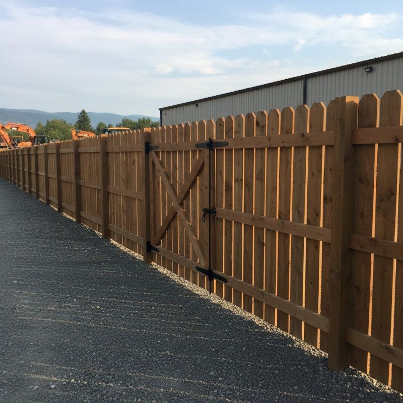 Commercial Fence Construction