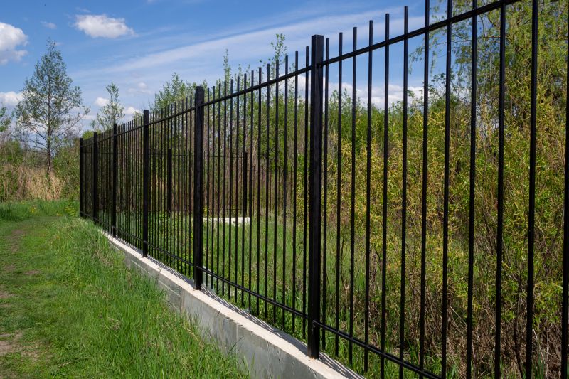 Metal Fence Installation detail