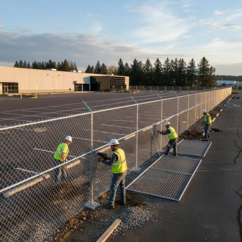 Security Fence Installation